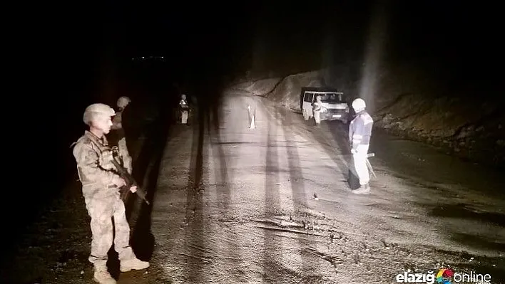 Jandarma,yıl başı uygulamasında toz esrar ele geçirdi