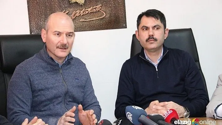Bakan Soylu:&quotKanunumuzda afet bölgesi diye bir kanun yok"