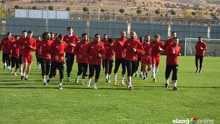 Elazığspor'da hazırlıklar devam ediyor