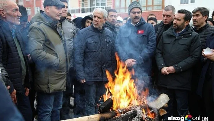 Soylu ve Kurum Elazığ'da çalışmalarını sürdürüyor