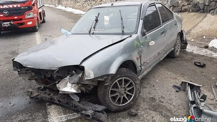 Tek taraflı meydana gelen kazada, 6 kişi yaralandı