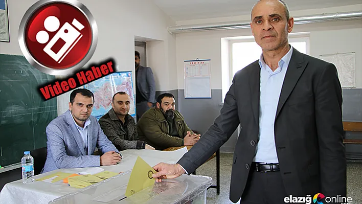 Elazığ'da bir köy mahalle olmak için referanduma gitti