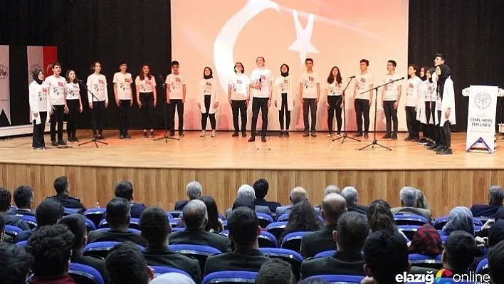 Elazığ'da İstiklal Marşı'nın kabulünün 99. yılı kutlandı