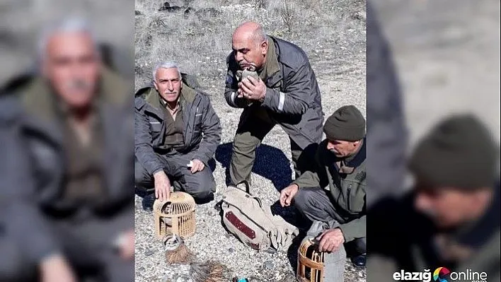 Elazığ'da usulsüz avlanan 3 kişi yakalandı