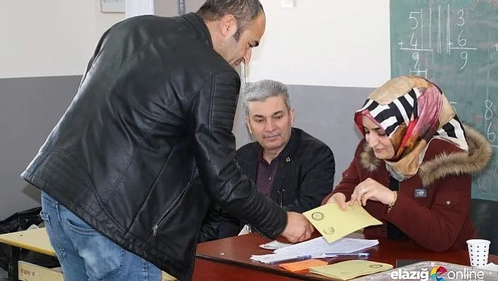 Elazığ'daki referandumdan mahalle olma kararı çıktı