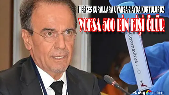 Elazığlı Prof.Dr.Ceyhan'dan Önemli Açıklama