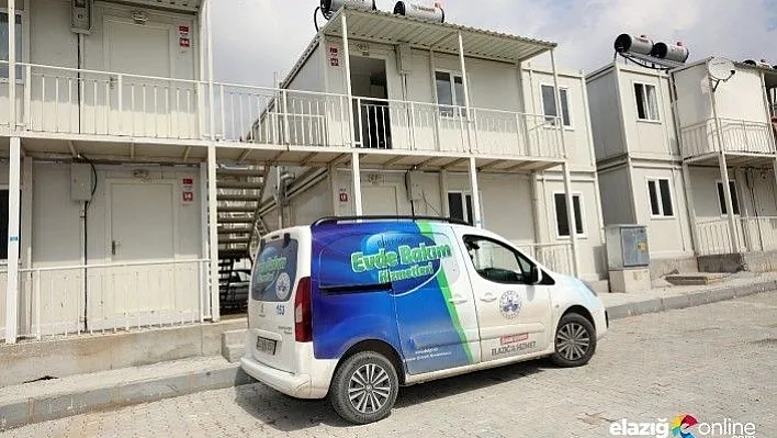 Elazığ Belediyesi yaşlı ve hastaları ihmal etmiyor