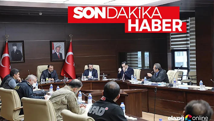 Elazığ'da Tedbirler Artırıldı Önemli Kısıtlamalar Getirildi