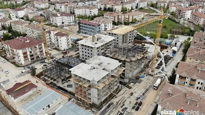Elazığ'da deprem konutları hızla yükseliyor!