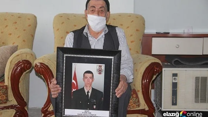 Şehit babasından, &quotMilli Dayanışma" kampanyasına destek
