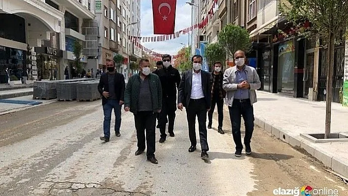 Başkan Şerifoğulları, yenileme çalışmalarını inceledi