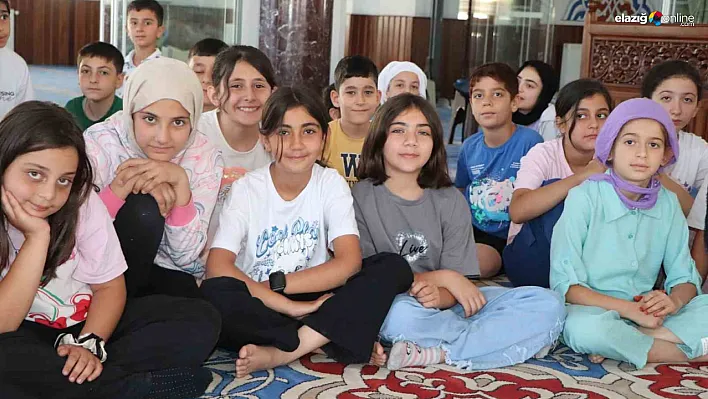 Elazığ'da Camilere Çocuk Sesleri Geri Döndü! Yaz Kur'an Kursları Başladı