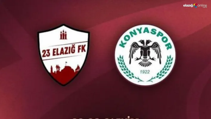 Elazığ'da Ziraat Türkiye Kupası Heyecanı! 23 Elazığ FK - Konyaspor Maçı İçin Biletler Satışta