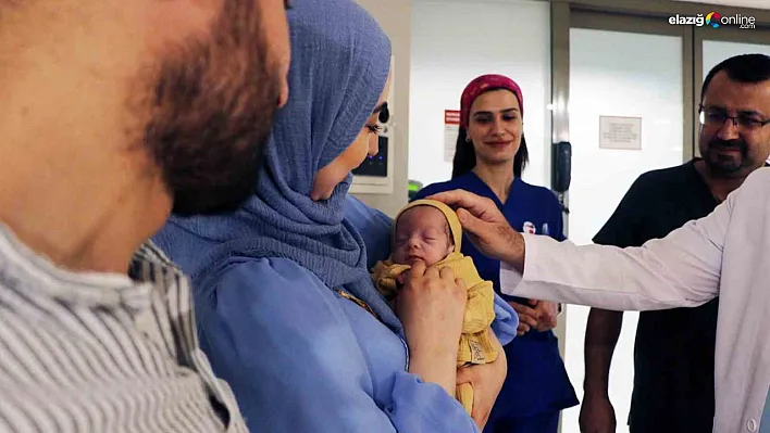 750 gram doğan Ali bebek 3 ay içerisinde üç ameliyat geçirdi