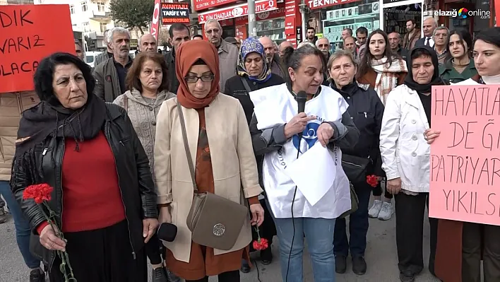 8 Mart Dünya Kadınlar günü'nde Elazığ Sağlık Emekçileri Sendikasından açıklama