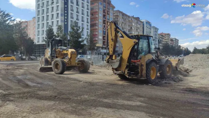 O cadde aylar sonra asfaltlanıp ulaşıma açılacak