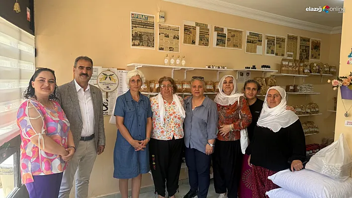 Ağın'da Kadın Girişimciliği Yanmadı: Elazığ Anahtar Parti'den Anlamlı Ziyaret!