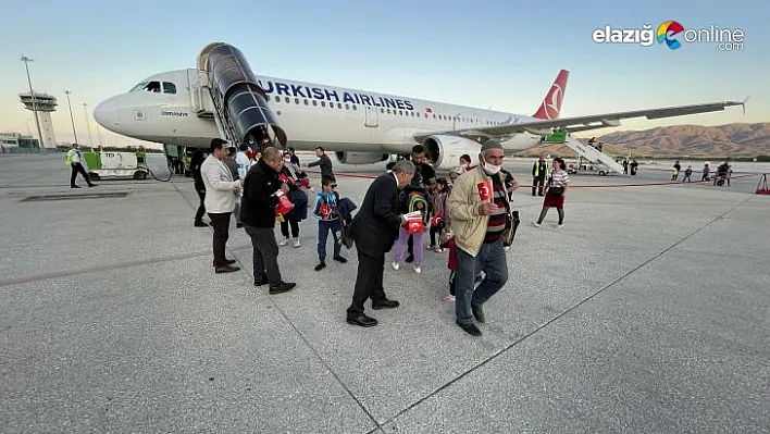 Ahıska Türklerinden oluşan altıncı kafile de Elazığ'a geldi