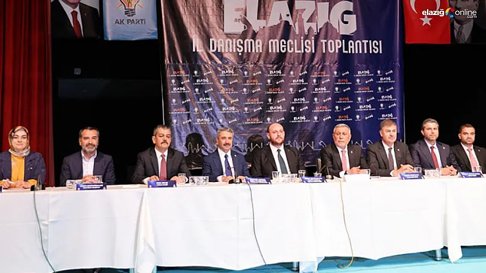 Ahmet Büyükgümüş Elazığ'da: İl Danışma Meclisi Toplantısında Önemli Mesajlar!