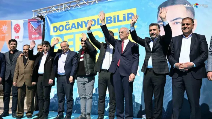 AK Parti Büyükşehir Adayı Sami Er'den Doğanyol'a ziyaret