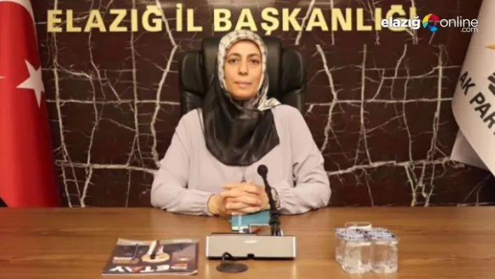 AK Parti Elazığ Kadın Kolları Başkanı Şavlı istifa etti!