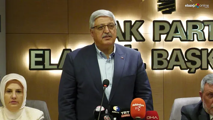 AK Parti Genel Başkan Yardımcısı Demiröz: 'Seçimlerde Elazığ'ın en sevilen insanları listede olacak'