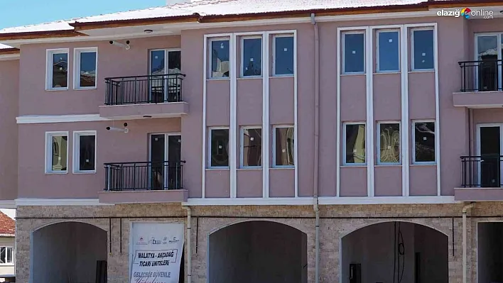 Akçadağ Çarşısı'nda teslimatlar başlıyor