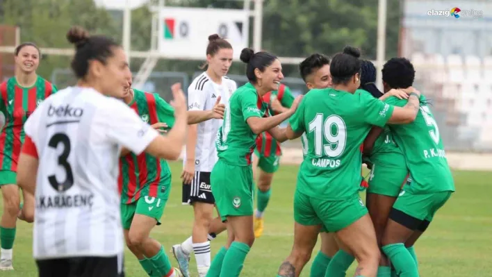 Amedspor Kadın Futbol Takımı, Beşiktaş'ı 1-0 mağlup etti