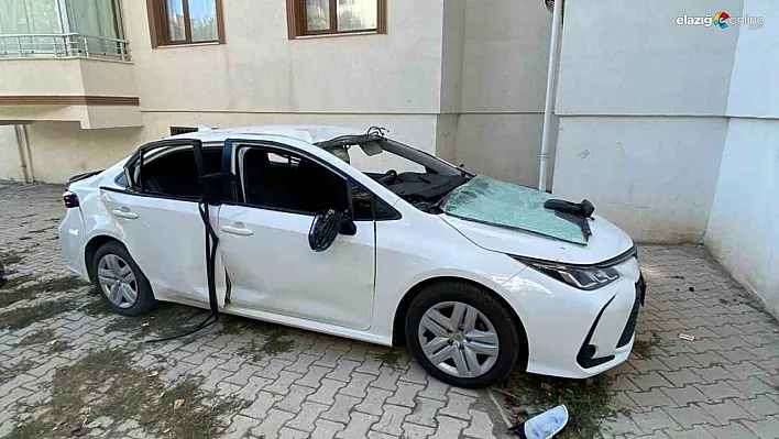 Elazığ'da Çocukların Oyunu Felaketle Bitti: Otomobilde Patlama, Bir Yaralı!