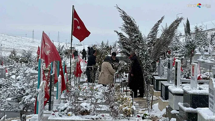 Asrın felaketinin 2'nci yıl dönümünde mezarlıkta hüzün hakim