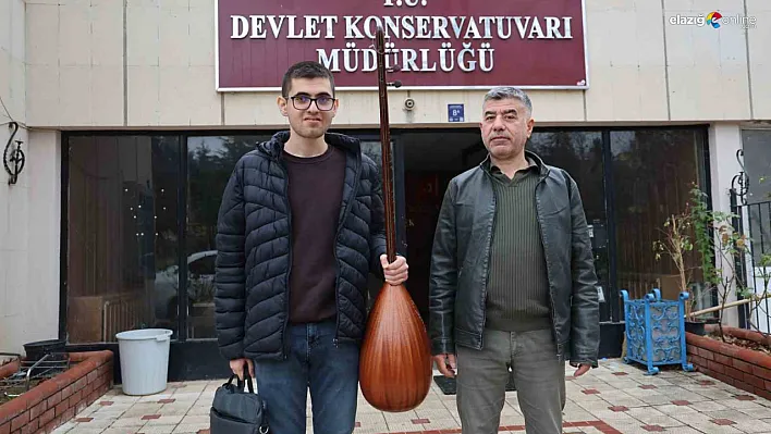 Elazığ'da Azim ve Tutkunun Hikayesi: Bağlamayla Hayata Dokunan Genç Yetenek!