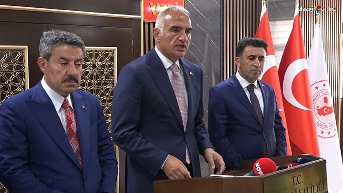 Bakan Ersoy: 'Terör ve çatışmayla kayıpları geride bırakma zamanı geldi.'