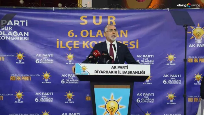 Bakan Işıkhan: 'Bu şehrin terörle, kaosla anıldığı günlere geri dönmesine asla izin vermeyeceğiz'