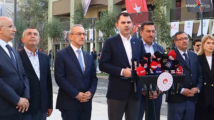 Bakan Kurum: 'Şehirlerimiz her alanda ayağa kalkıyor'