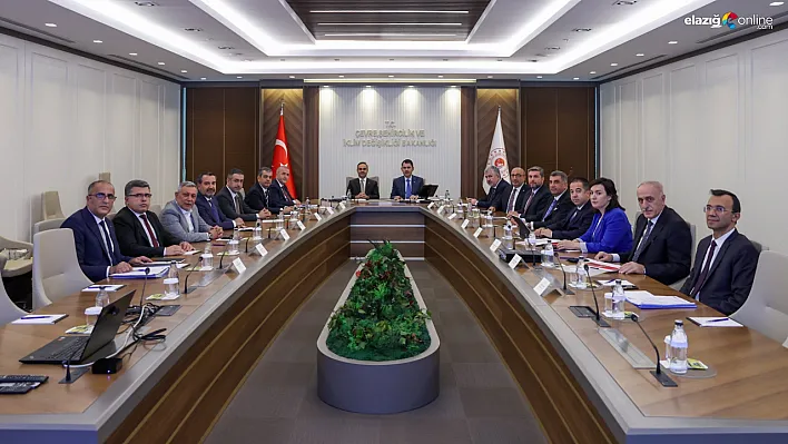 Bakan Kurum ve Bakan Kacır Elazığ Gündemiyle Buluştu: Tüm Gözler Bu Toplantıdaydı!