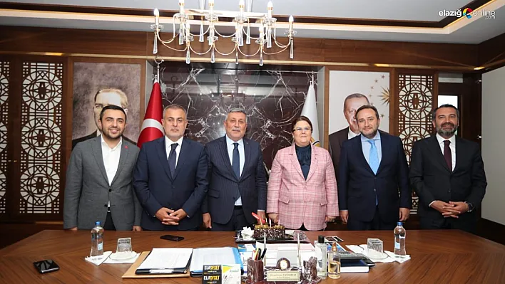 Bakan Yanık'tan AK Parti İl Başkanı Şerafettin Yıldırım'a ziyaret