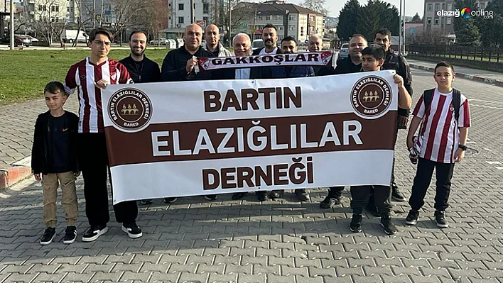 Bartın Elazığlılar Derneği, Ankara'da Elazığspor için Tek Yürek Oldu!