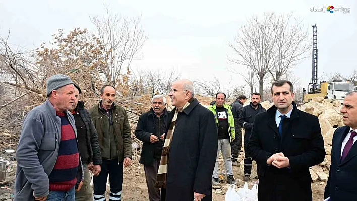 Başkan Er, Taştepe Mahallesi rezerv alanında incelemelerde bulundu