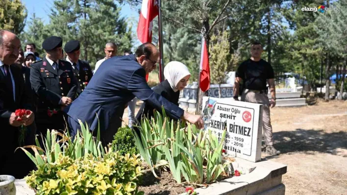 Başkan Geçit'ten 15 Temmuz ziyaretleri