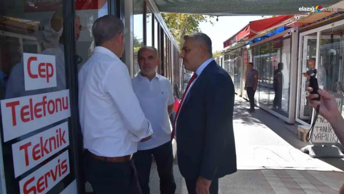 Başkan Sadıkoğlu, Kışla Caddesi ve Söğütlü Cami esnafları ile bir araya geldi