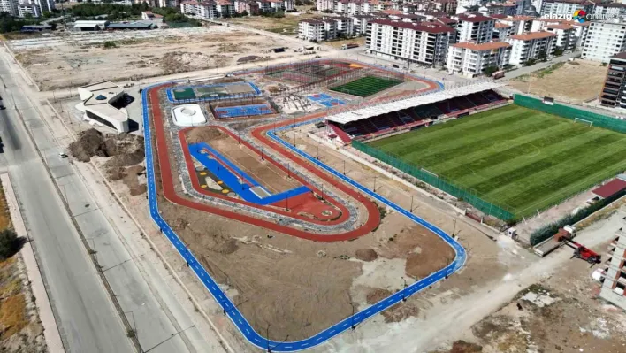 Doğukent'te spor köyü inşasında sona gelindi: Elazığ'a modern spor alanı!