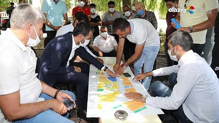 Başkan Şerifoğulları, 'Çevre Düzenlemesi ve Park Yapım' projesini inceledi