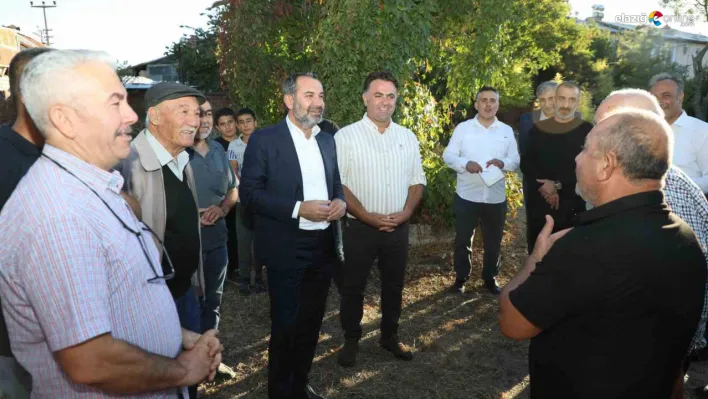 Başkan Şerifoğulları Hankendi'de vatandaşlarla buluştu: Mahallede yeni projeler yolda!