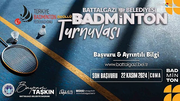 Battalgazi'de Badminton heyecanı