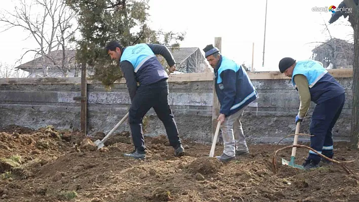 Battalgazi'de yeşil alanlar yenileniyor