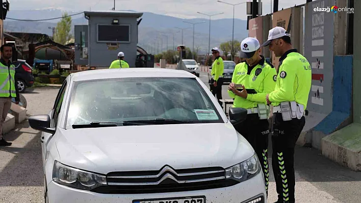 Elazığ emniyeti trafik denetimlerini artırdı