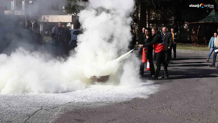 Belediye personellerine acil durum ve ilk yardım eğitimi