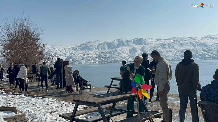 Elazığ'da Hazar Gölü ve Hazar Baba Dağı'nda Kar Keyfi: Doğa Severler İçin Eşsiz Bir Deneyim!