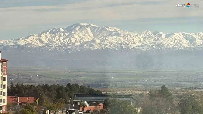 Bingöl dağları beyaza büründü
