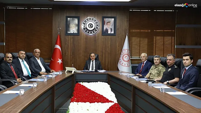 Bingöl'de 'Üniversitede huzur ve güveni arttırma il komisyon toplantısı' yapıldı